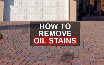 How to remove oil stains from Drive ways